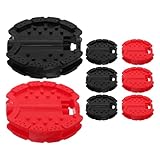 HOODANCOS 4 Paar Dreiradpedale aus Robustem Kunststoff rutschfeste Ersatz Fußstützen für Kleinkinder Kompatibel mit Meisten Kinderdreirädern Einfache Montage Komfortable Tritthilfe