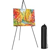 Tragbarer Staffelei-Ständer, Leinwand-Ständer, Staffelei-Kunst-Stativ-Ständer, höhenverstellbar, tragbare Staffelei, Posterständer, antid