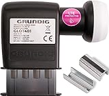 [Test SEHR GUT *] GSS Octo LNB für digital Satellitenschüssel, für 8 Teilnehmer, TV - 8fach, 8-Fach, mit LTE Filter - Sat, Full HD, 4K, 0.1dB, Wetterschutz, kälte- & hitzebeständig + Aufdrehhilfe