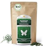 500g BIO Spirulina Presslinge, 2000 Tabletten 'a 250mg, 100% natürlich, nach EU-ÖKO-Standard kultiviert und hergestellt, Rohkostqualität, ohne Zusätze (500g)