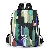 Generico Backpack Womens Secure Anti-Diebstahl-Rucksack, tragbarer Laptop-Rucksack, lässiger leichter Schultergurt, geeignet für tägliche Aktivitäten wie Pendeln, Büros, Colleges, Reisen und im Freien