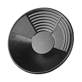 Goldwäschepfanne, Gold Safting -Klassifizierer, Waschen von Siebschalen, Nug-get -Minenbagger -Baggergold -Pan -Becken, manuelles Goldwasch -Sieb -Tray -Zubehör, Ergonomisches Goldschwemmungswerkzeug