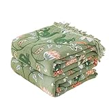 YDYAENIO Baumwolldecke, leichte Heimtextilien, moderner Bezug, Sommerdecke(150x200cm)