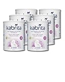 KABRITA | Ziegenmilch Folgemilch 6-12 Monate | Hochwertige Babynahrung - Baby Milch, nahrhaft* und sanft zum Babybauch | Inhalt: 800g Babynahrung-Milchpulver - 6x 800g