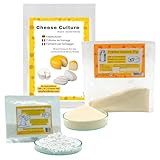 Lab Mikrobielle 25g + Käsekultur 5g + Calciumchlorid 10g - Käseherstellung