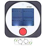 Grillthermometer, Bluetooth-Lebensmittelthermometer mit LCD-Hintergrundbeleuchtung, kabelloser Sonden-Temperaturtester für Grillen im Freien, Kochen, Picknick, ABS-Material, 40