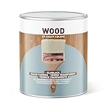 Klarlack für innen und außen, 2in1 Grundierung und Holzlack, seidenmatt, Umweltverträglichkeit, Holzlack außen wetterfest, Klarlack holz, Craft Colors WOOD Made in Germany