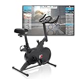 YM Spinn Bike 1500 magnetisches Heimtrainer, Halterung für Smartphone und Tablet, verstellbarer Sattel, App Kinomap, Zwift, Bitgym, Fithome, Spannungseinstellung, kompakt, maximale Benutzerhöhe 170 cm