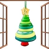 Filz Weihnachtsbaum Für Kinder - 7,6x5 Cm Weihnachtsbaum Ornament Bastelset | Handgemachtes - Deko-Kit, DIY Weihnachtsbaumschmuck Für Partys, Fensterbänke, Garten, Rasen, Verand