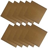 PACKOVE 20 Stck. Dauerwellen-Isolationsaufkleber Lockenwickler Glätteisen Klebeaufkleber für den Lockenstab Aufkleber zur Isolierung von Dauerwellenstäben Glasfasergewebe