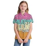 SUPTTING Jungen T-Shirt Lässig Street-Style Bunter Aufdruck Graffiti-Muster, Printshirt Rundhals Kurzarm Top Hautfreundlich Farbenfroh, Oberteil Regular Fit für Freizeitpark Geburtstagsparty