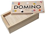 Kindsgut Domino aus Holz, Legespiel für Kleinkinder und Kinder, schönes Geschenk in dezenten Farben und schlichtem Design für Spiel-Spaß, hochwertige Qualität, Tiere