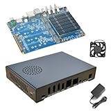 youyeetoo CM3588 Plus Mini NAS Plattform, 8K Video, RK3588,OpenMediaVault fit,16/32GB RAM, 4 x M.2 PCIe3.0 Sockel, NAS Lösungen, Home Server,Lokaler Cloud Speicher，Micro Computer (32G+256G,Full-Kit)