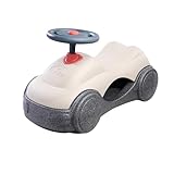 Big Heppy Car – Rutschfahrzeug mit 360°-Rollen & Stauraum – Indoor Rutscher, leicht & möbelschonend – EPP Material – kindersicher & robust, für Kinder ab 12 Monaten