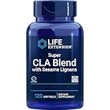 Life Extension, Super CLA Blend with Sesame-Lignans, konjugierte Linolsäure, hochdosiert, 120 Weichkapseln, Laborgeprüft, Glutenfrei, Sojafrei, Ohne Gentechnik