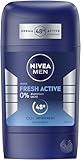 NIVEA MEN Fresh Active Deo Stick, Deodorant mit einzigartiger INFINIFRESH Formel für 48h Schutz, pflegender Deostick ohne Aluminium mit Meeresextrakten (50 ml)