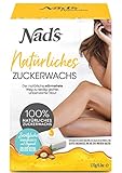 Nad's Zuckerpaste Haarentfernung Waxing Set für Gesicht, Körper, Rücken, Beine, Bikinizone, Arme, Achseln, Frauen+Männer