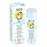 eco cosmetics Baby Sonnencreme LSF50+ neutral, wasserfest, vegan, ohne Mikroplastik, Naturkosmetik für Gesicht und Körper, 1 x 50ml