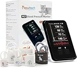 Blutdruckmessgerät für Tierarzt, automatische digitale PA-Maschine für Hunde und Katzen, leiser Betrieb, 8,9 cm (3,5 Zoll) LCD-Display und Speicher für 1000 Datensätze