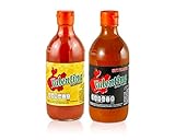 Valentina hot Sauce scharfe Soße - (Pack von 2) je 370ml Valentina Salsa Picante scharfe und extra scharfe chili Sauce