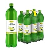 RAUCH Culinary Limettensaft 100 % – Alleskönner für Küche und Bar – 6 x 1,0 l Einweg