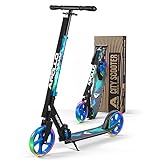 Apollo XXL Wheel Scooter - Phantom Pro Cityroller | Klappbarer City Roller | Höhenverstellbar, Tretroller für Erwachsene | Kinder 6 Jahre | wahlweise mit LED Rollen | Kinderroller