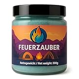 Feuerzauber Pulver 300 g für tolle Momente am Kamin, Lagerfeuer, Outdoor-Events und vieles mehr