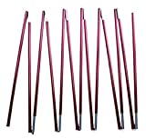 ZPFDSG Zeltstange 1 stück 11mm Camping Zeltstangen Ersatz 480 cm 520 cm 718 cm Aluminium Zeltstange Zeltstange Campingausrüstung Zelte Wanderzubehör(15 Sections 6.0M B)