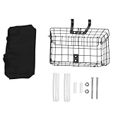 Toddmomy 2 Stück Teiliges Fahrradkorb Robustem mit Abnehmbarem Wasserdichtem Innenbeutel Stabiler Mountainbike frontkorb für Vielseitigen Transport von Einkäufen und Schulutensilien