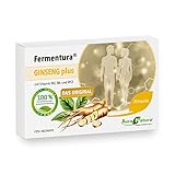 Aura Natura - Fermentura Ginseng Plus Kapseln - Fermentierter Ginseng Extrakt - Mit sibrischem und rotem koreanischem Ginseng - Enthält Vitamin B2, B6, B12-30 Kapseln