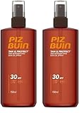 PIZ BUIN Tan & Protect Tan Intensifying Sun Oil Spray (150 ml), bräunungsintensivierendes Sonnenöl mit Lichtschutzfaktor 30, wasserfestes Sonnenschutz Spray für länger anhaltende Bräune