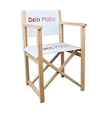 Promo Trade Regie Stuhl, Holz (individuell Bedruckt)