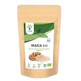 Bio Maca pulver – Superfood – gelbe Maca wurzel aus Peru – Energie für Sexualität, Fruchtbarkeit und Aphrodisiakum – 100 % rein, natürlich und roh – in EU verpackt – biologisch zertifiziert – 100 g