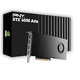 PNY NVIDIA RTX 4000 Ada Generation 20GB GDDR6 PCI Express 4.0 Single Slot 4X DisplayPort, 8K Support, Ultraleiser aktiver Lüfter