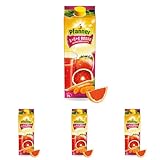 Pfanner A+C+E Rosso Mehrfruchtgetränk (1 x 2 l) - min. 27% Fruchtgehalt – ACE vitamin-reiches Getränk– Multivitamin Fruchtgetränk – im TetraPack (Packung mit 4)