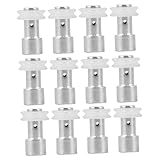 Mobestech 12 Stück Teiliges Ersatzventile für Schnellkochtöpfe Passend für Plus Ultra und Lux Hochwertige Sicherheitsventile aus für Sichere Nutzung
