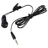 Quystetes Cardio Ohrclip Herzfrequenz Pulsmesser Sensor für Cardio Fitnessgeräte Zubehör Herzfrequenzüberwachung