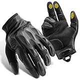 Zune Lotoo Taktische Handschuhe, Paintball Handschuhe mit XRD Atmungsaktiv Gepolstertem, Airsoft Handschuhe für Herren Damen mit Touchscreen Kompatibel für Airsoft Motorrad Klettern Freien (XL)