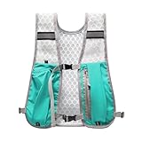 Pegciuho Trinkkleidung Leichter Wasserrucksack für Männer Und Frauen Laufrucksack Sporttasche Zum Campen Und Klettern, Blau