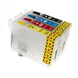 Fahoujs T2001 T2002 T2003 T2004 Drucker Ninten Patronen Für Expression Home XP100/XP200/XP300/XP310 Nachfüllbarer Patronenchip