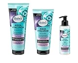 3er Pack: 1 x Shampoo Aqua Hyaluron, 250 ml, 1 x Conditioner&Spülung Aqua Hyaluron, 200 ml, 1 x Haarmaske 3in1 Aqua Hyaluron, 150 ml