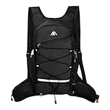 flintronic Trinkrucksack, Laufrucksack & Trailrunning Rucksack, Ultraleicht Wasserdicht Outdoor Rucksack, Wanderrucksäcke, Fahrradrucksack, für Radfahren Wandern Laufen