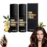 Hair Growth Spray- 2×Haarwuchsspray, Biotin-Haarverdichtungsspray, Wachstumsseren Und Sprays Gegen Haarausfall Und Dünner Werdendes Haar, Für Volleres UndKräftigeres Haar Bei Frauen UndMännern