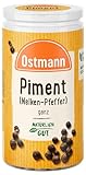 Ostmann Gewürze - Piment ganz | Ideal zum Würzen von Rotkohl oder Gebäck | 25 g in der Streudose