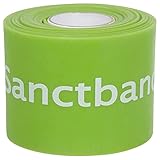 Flossband, einzeln, Standardbreite 5cm, in 4 verschiedene Stärken - Level 1 - limette - leicht - 1,1mm