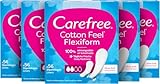 Carefree Slipeinlagen Cotton Feel Flexiform 100 Prozent atmungsaktive Slipeinlagen, 56 St