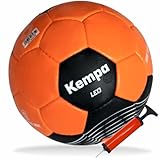 Kempa Handball für Kinder bis 7 Jahre orange Größe 0 + Ballpumpe