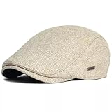 EKMTBJXY Schiebermütze Baskenmütze Herren Schirmmütze Baumwolle Barett Newsboy Driving Cabbie Cap Flatcap