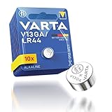 VARTA Batterien Knopfzellen V13GA, 10 Stück, Alkaline Special, 1,5V, für Spielsachen, Taschenrechner, Messgeräte, kompakt mit langanhaltender & hoher Leistung