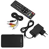 HDMI 1080P HD Audio-Video-Player, HD-Video-Player Unterstützt USB-Laufwerk, SD-Karte, Mobile Festplatte mit IR-Fernbedienung